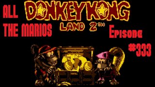 Donkey Kong Land 2 Game Boy Pirate Panic to Lockjaws Locker ALL THE MARIOS 333 [upl. by Wenger]