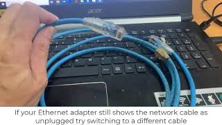 How to fix Ethernet Not Working in Windows 10 [upl. by Florance957]