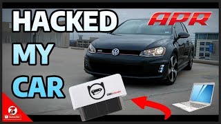 I hacked my APR TUNED MK7 GTI with OBDeleven [upl. by Rubi885]