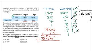 20242025 LGS1 Matematik soru çözümleri [upl. by Alexio515]