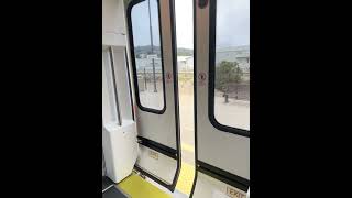 Caltrain EMU 332 Boarding Bayshore 21 SEP 2024 [upl. by Nilesoy]