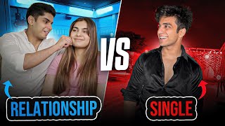 TEJAS YADAV VS ARUSH BHOLA 🔥  Relationship vs Single Life 😱  UNCUT🥵  TEJAS YADAV [upl. by Skutchan]