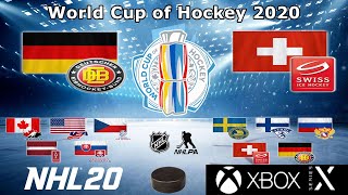 WCH 2020  13  Group B  Germany vs Switzerland [upl. by Ayortal]