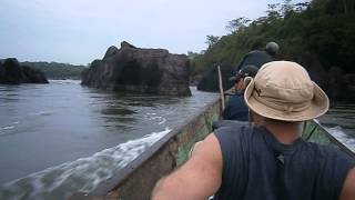 VERY tight squeeze up the Rio Matagalpa [upl. by Cutcliffe]