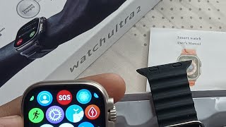 best apple watch ultra clone t800 ultra 2 smartwatch review t800 ultra smart watch review t800 [upl. by Eibba]