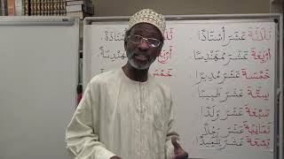 Gateway to Arabic Book Three Lesson 19 The Rules governing Cardinal Numbers 13 to 19 [upl. by Cavil]