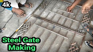 Stainless Steel Grill Gate Making Argon Welding [upl. by Florri441]