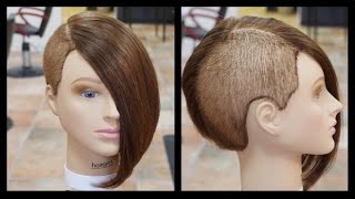 Extreme Womens Haircut  TheSalonGuy [upl. by Nhar]