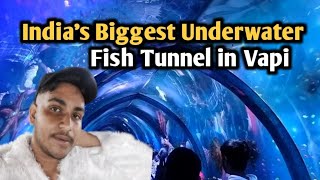 Indias Biggest Underwater Fish Tunnel In Vapi  India Ka Pahla Underwater Fish Tunnel  Fish Tunnel [upl. by Samau783]