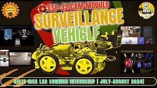 Watchdog on Wheels The ESP32 CAM Surveillance VehicleAICTE IDEA LAB PROJECTJULYAUG24USICTMP8 [upl. by Sharleen]