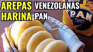 👩‍🍳 Receta de Arepas Venezolanas con Harina pan  Como Hacer Arepas Venezolanas con Harina pan [upl. by Atikihs554]