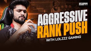 AAJ HOGA SERIOUS RANK PUSH TO TOP 50  CHICKEN STREAK POSSIBLE [upl. by Brenner]