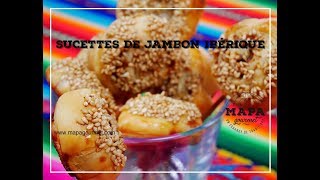 Recette Sucettes jambon ibérique [upl. by Mathews]