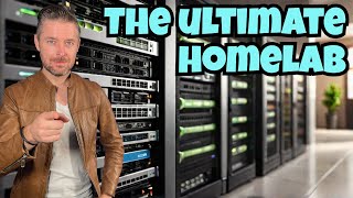 Building a HomeLab Server Rack Full Hardware Tour Servers Network Apps [upl. by Pacifa971]