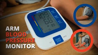 How to use automatic blood pressure machine by Paramed settings and rules [upl. by Pallua898]