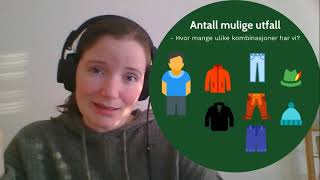 Sannsynlighet 1  Kombinatorikk Antall mulige utfall [upl. by Andeee5]