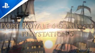 Port Royale 4  Next Gen Announcement Trailer  PS5 [upl. by Germin988]