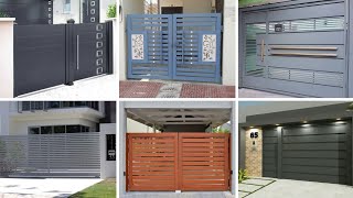 Top 100 Modern Main Gate Design 2024  Indian style front gate designs [upl. by Akerahs]