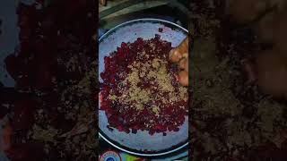 fry beetroot beetrootfry healthy healthyfood [upl. by Irtemed]