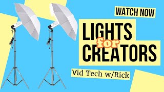 EMART Photography Video Umbrella Lighting Kit Review [upl. by Beck]