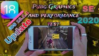 iPhone SE 2020 iOS 1811 Update  PUBG Performance Test amp Review [upl. by Sholem543]