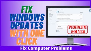 Fix Windows Updates With One Click [upl. by Adanama]