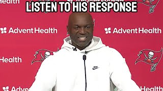 Reporter Asks Todd Bowles How Bucs Will Prepare For The Weather In Detroit [upl. by Blithe]