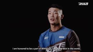 BRAVE TALKS with In Jae La at BRAVE CF 58 [upl. by Tidwell]