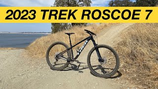 1ST TRAIL RIDE ON THE 2023 ROSCOE 7 [upl. by Ellinnet]