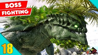 My 1st Boss Fight With Nature Colossus Failed 🔥🔥  ARK Primal Fear Plus  ARK Survival Evolved  18 [upl. by Oiled]