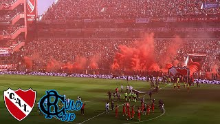 Independiente 3  Racing 0  2015 EL BAILE DEL AÑO [upl. by Eybbob633]