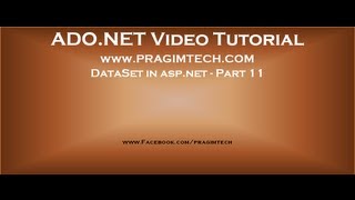 DataSet in aspnet Part 11 [upl. by Mulcahy502]