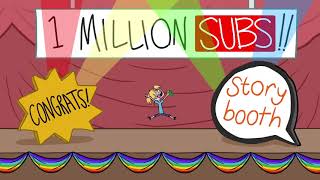 1 Million Subscribers Thank You Storyboothers [upl. by Litman]