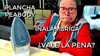 Review Plancha Vapor Inalámbrica Peabody ¿VALE LA PENA [upl. by Mccormac316]