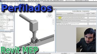 Derivações de Perfilados Elétrica Revit MEP [upl. by Atikin]