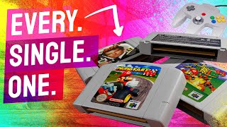 EVERY N64 Game Ranked From Worst To Best [upl. by Ainala]