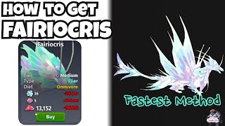 Roblox  Creatures of Sonaria How To Get FAIRIOCHRIS Fast [upl. by Ber]