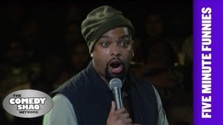 DeRay Davis⎢I Speak Fluent HoodRat⎢Shaqs Five Minute Funnies⎢Comedy Shaq [upl. by Oinotnaesoj]