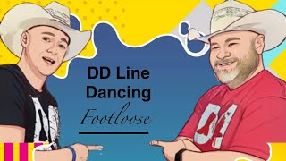 Footloose Line Dance Tutorial and Demo GCHS 50th Anniversary [upl. by Alfons]