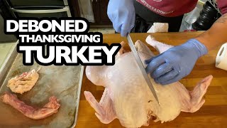 How To Debone Your Thanksgiving Turkey [upl. by Eybba]