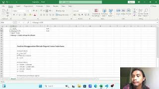 statistika dan probabilitas Bab IX Analisis regresi linear [upl. by Whitebook]