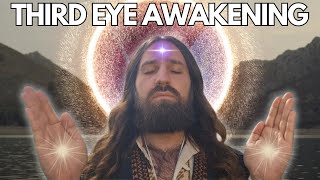 👁️THIRD EYE AWAKENING  5D Consciousness shift  ASMR Reiki [upl. by Harden973]