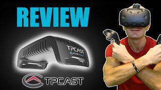 TPCAST REVIEW  SHOULD YOU BUY IT  HTC Vive Wireless Virtual Reality [upl. by Trueblood]