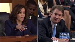 Exchange between Sen Harris and Judge Kavanaugh on Mueller Investigation CSPAN [upl. by Mokas]