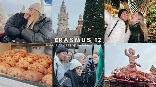 ep 12 erasmus  Llega la navidad a Bruselas y viaje a Lille🇫🇷 [upl. by Annah317]