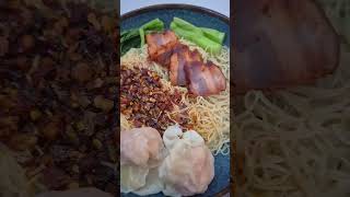 Hong Kong Wanton Noodle  Chasiew Sauce XO [upl. by Celeste647]