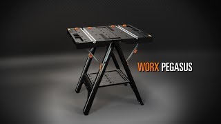 WORX Pegasus WX051 Tavolo da lavoro Multifunzione IT [upl. by Yecart]