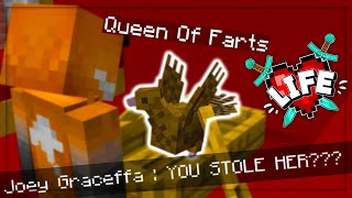 Minecraft XLife SMP 54  I STOLE THE QUEEN OF HEARTS [upl. by Balf]