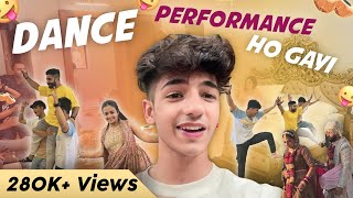 FINALLY BHABHI AA GAYI 😍✨  DANCE PERFORMANCE HO GAYI 🕺🏻🥳  VLOG  89  tarunkinra [upl. by Llemar]