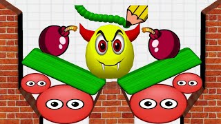 Draw To Smash Game  Hide Ball Logic Puzzle Game  Level 4057  5044 Game  ASMR Gameplay [upl. by Ehr]